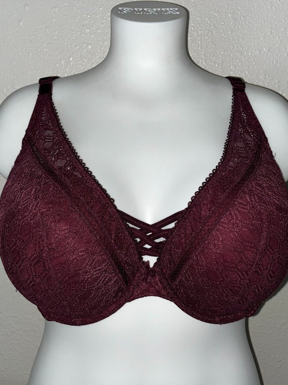 TORRID XO PLUNGE PUSH UP HIGH APEX BRA SZ 46B